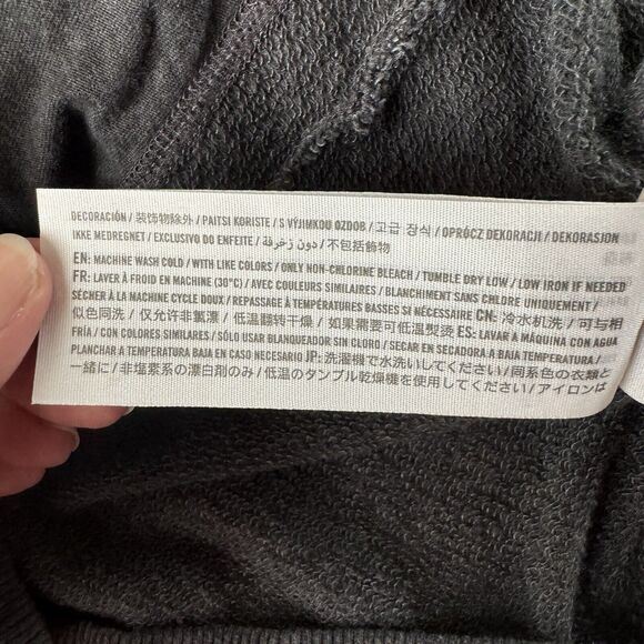 Hollister Women’s Long Sleeve Gray Crewneck Sweater Open Back Pullover Size XS - Picture 12 of 14